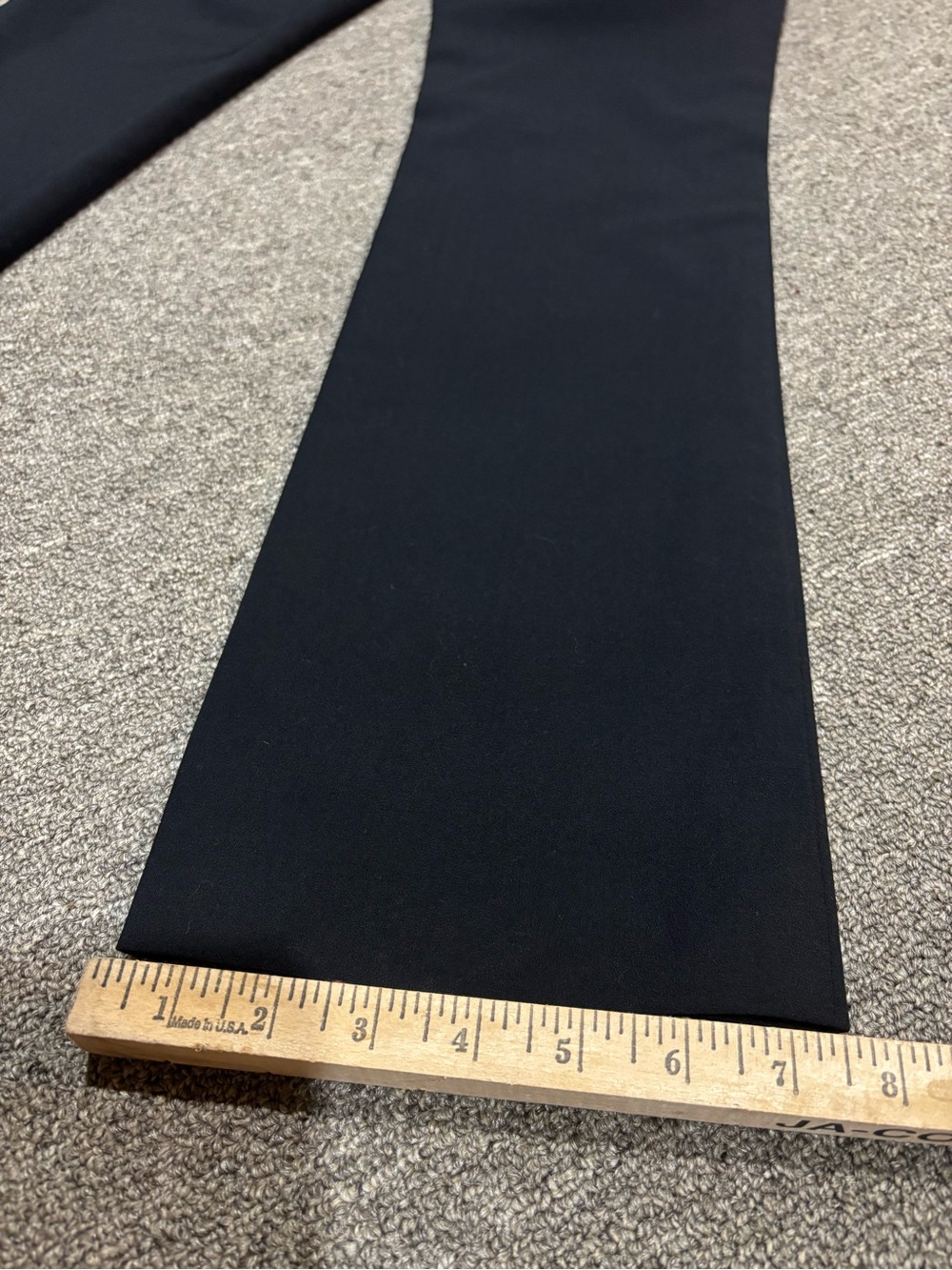 Banana Republic $98 Logan Trouser Slim Washable Bi-Stretch Pant Size 2 Black - Picture 7 of 11
